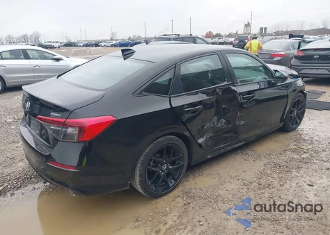 2023 Honda Civic Sport из США, поврежденный, VIN 2HGFE2F51PH545464